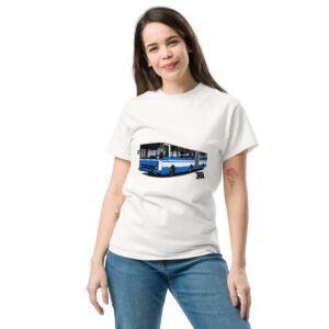 Unisex classic tee - Karosa C 744 Articulated Bus – White